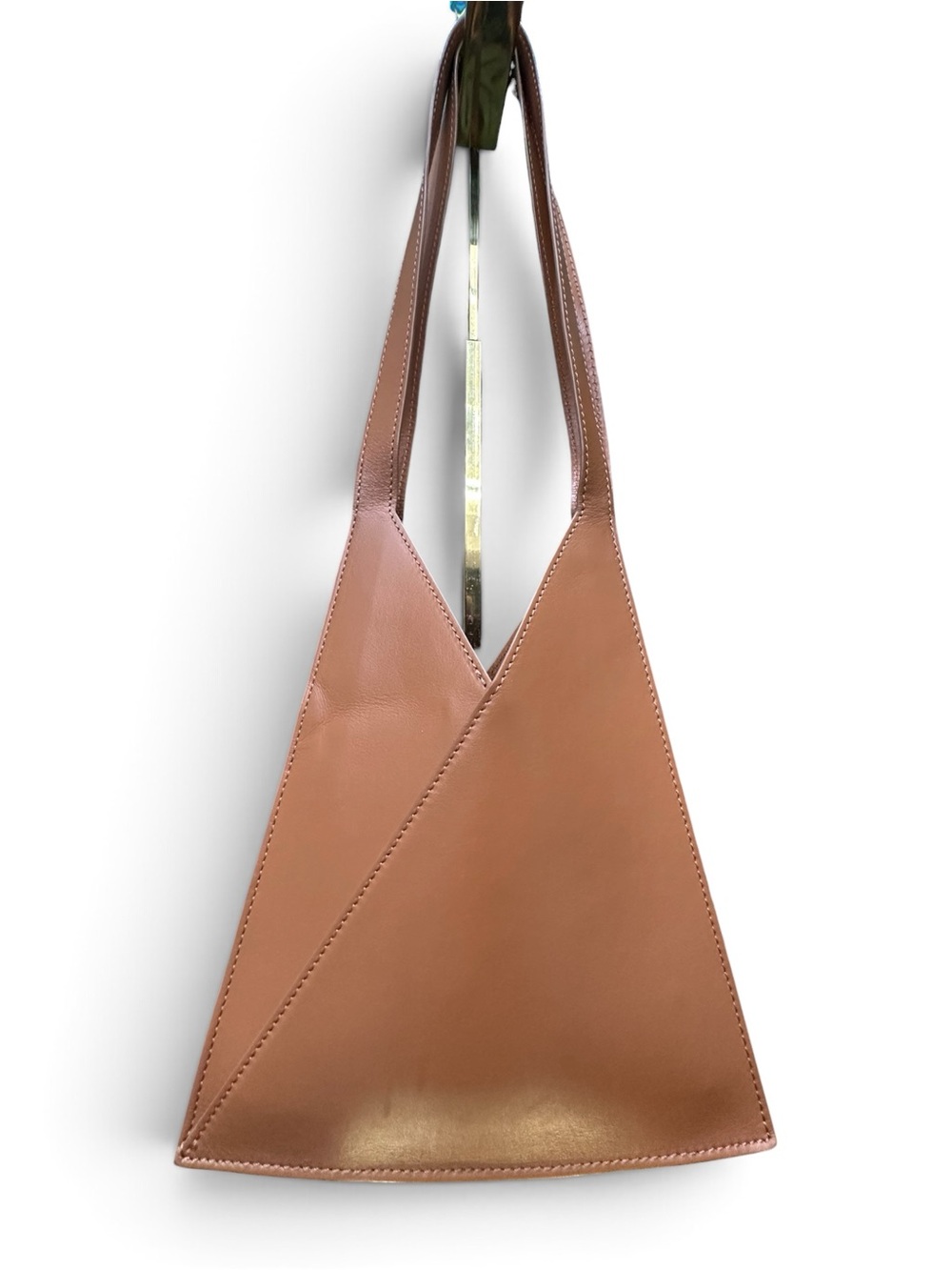 MM6 Maison Margiela Japanese Bag Camel Smooth Leather Origami Tote